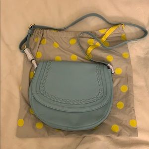 Baby blue Boden satchel